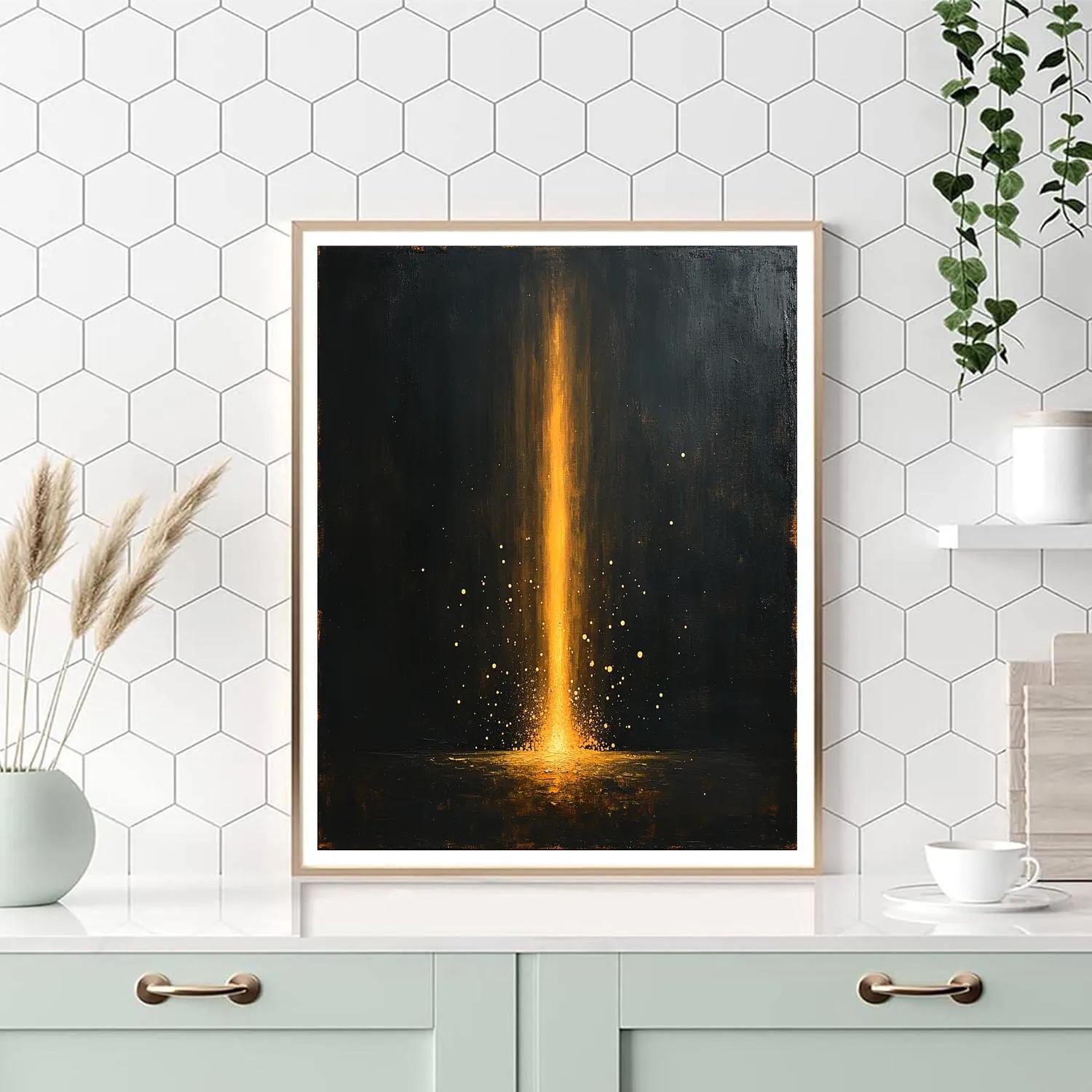 Caravaggio Inspired Chiaroscuro Auroral Silence paint by numbers