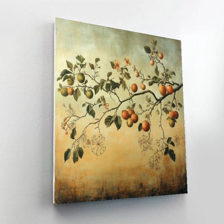 Leonardo Da Vinci Inspired Orchard Of Floating Seasons Paint by numbers kits