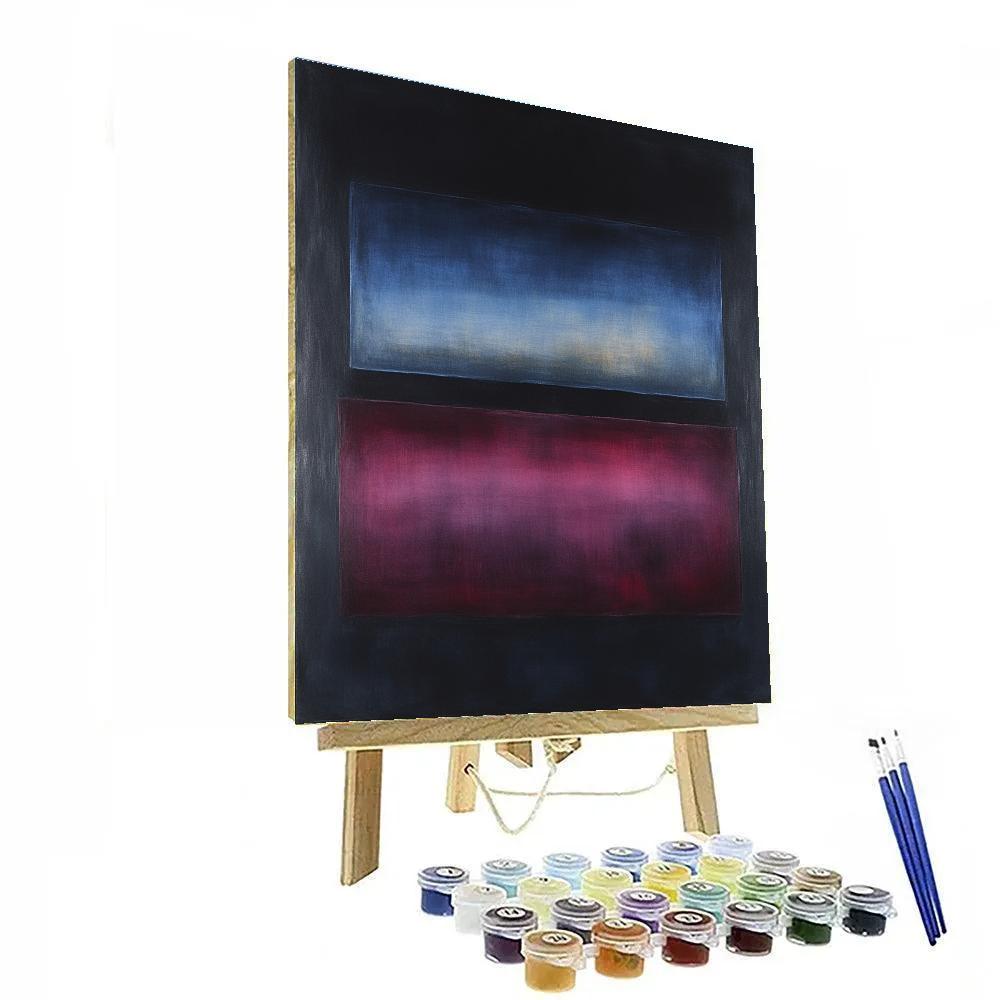 Mark Rothko Inspired Event Horizon Lullaby Paint by numbers art