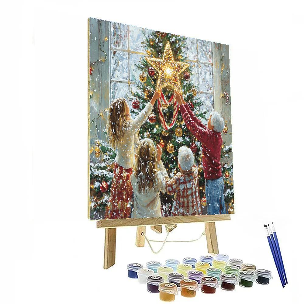Star Toppers Together Numbered painting kits