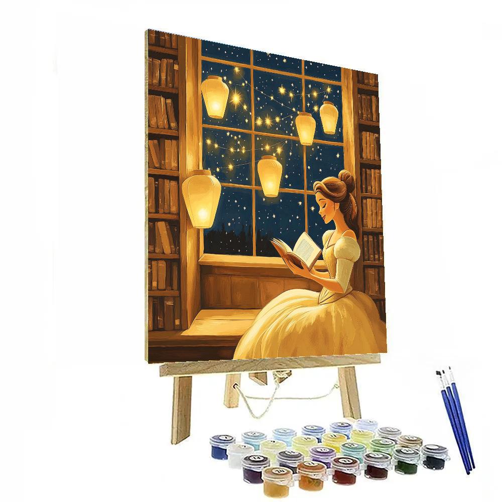 Belle Library Lantern Constellations Paint by numbers art