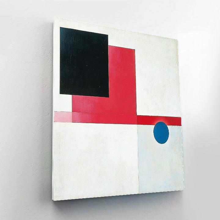 Kazimir Malevich Inspired Event Horizon Geometry paint by color