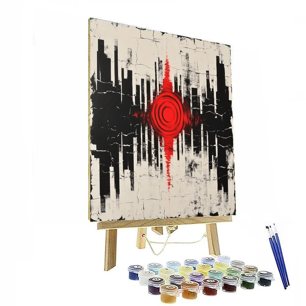 Banksy Inspired Silent Sirens Of The Smog DIY paint by numbers