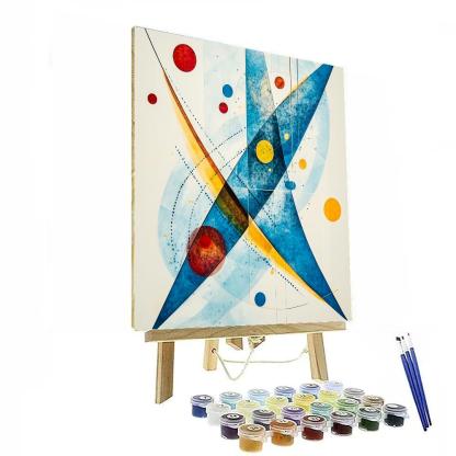 Wassily Kandinsky Inspired Music In Color painting number kit