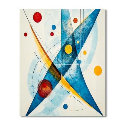 Wassily Kandinsky Inspired Music In Color painting number kit