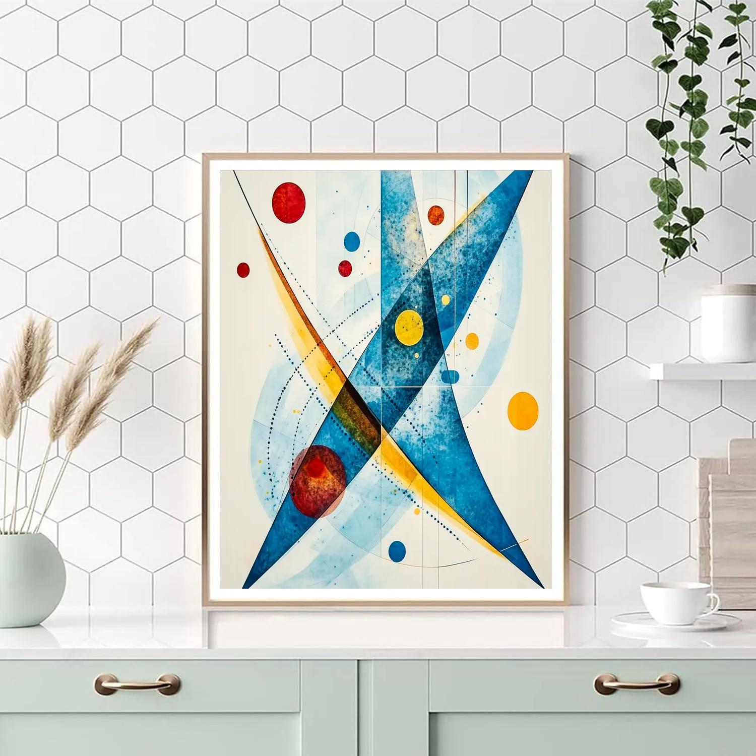 Wassily Kandinsky Inspired Music In Color painting number kit