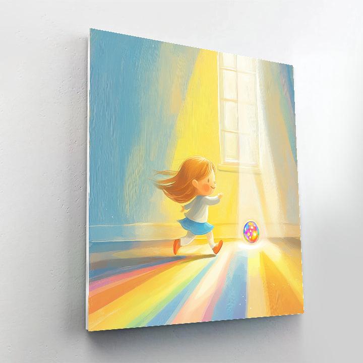 Joy Sunshine Prism Meteor Paint by numbers art