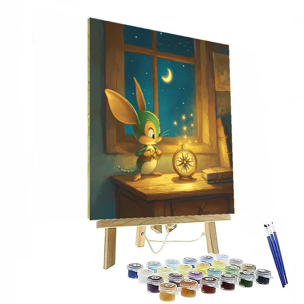 Jiminy Cricket Pocket Star Compass paint by color