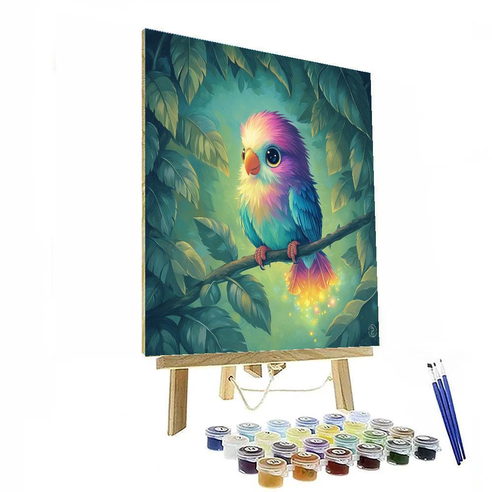 Pascal Color Shift Nebula Hide And Seek Numbered painting kits