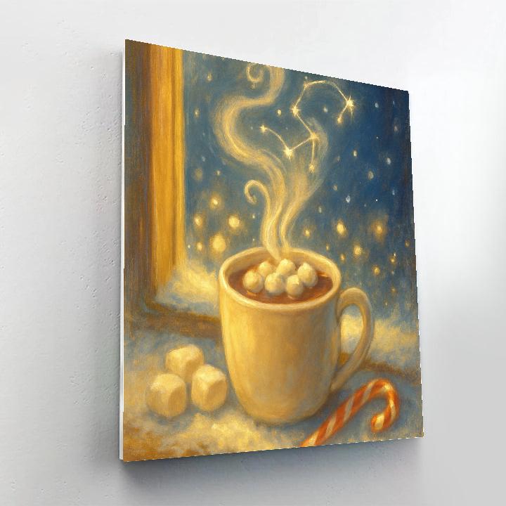 The Cocoa Steam Constellation paint by number