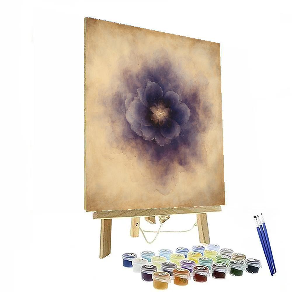 Leonardo Da Vinci Inspired Nebula Garden Painting by numbers kit