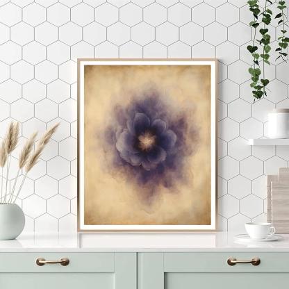 Leonardo Da Vinci Inspired Nebula Garden Painting by numbers kit