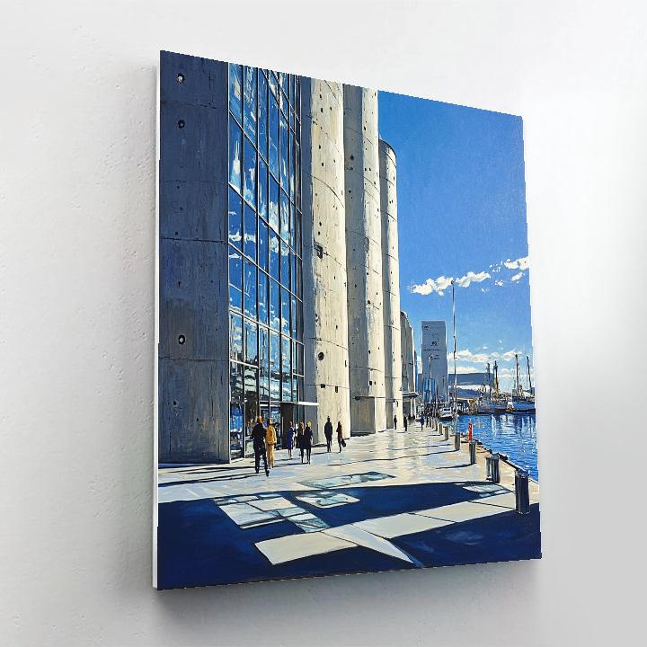 Industrial Chic At Zeitz MOCAA Waterfront Cape Town South Africa paint by numbers