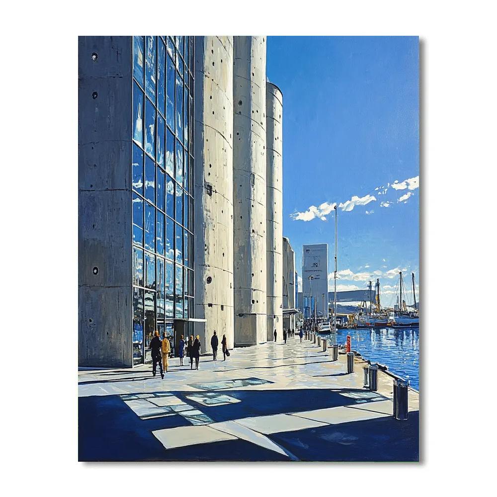 Industrial Chic At Zeitz MOCAA Waterfront Cape Town South Africa paint by numbers