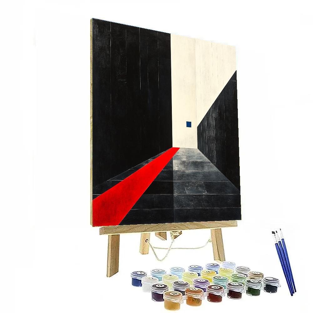 Kazimir Malevich Inspired Event Horizon Silence Numbered painting kits
