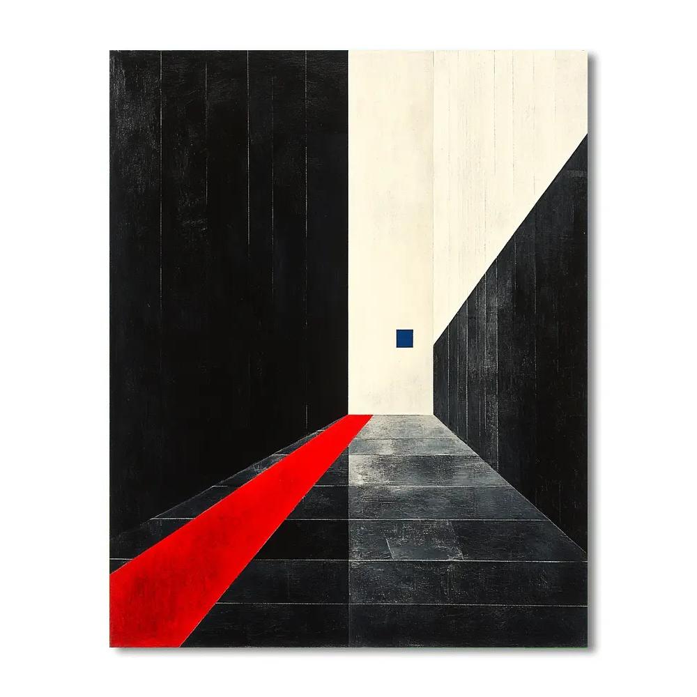 Kazimir Malevich Inspired Event Horizon Silence Numbered painting kits