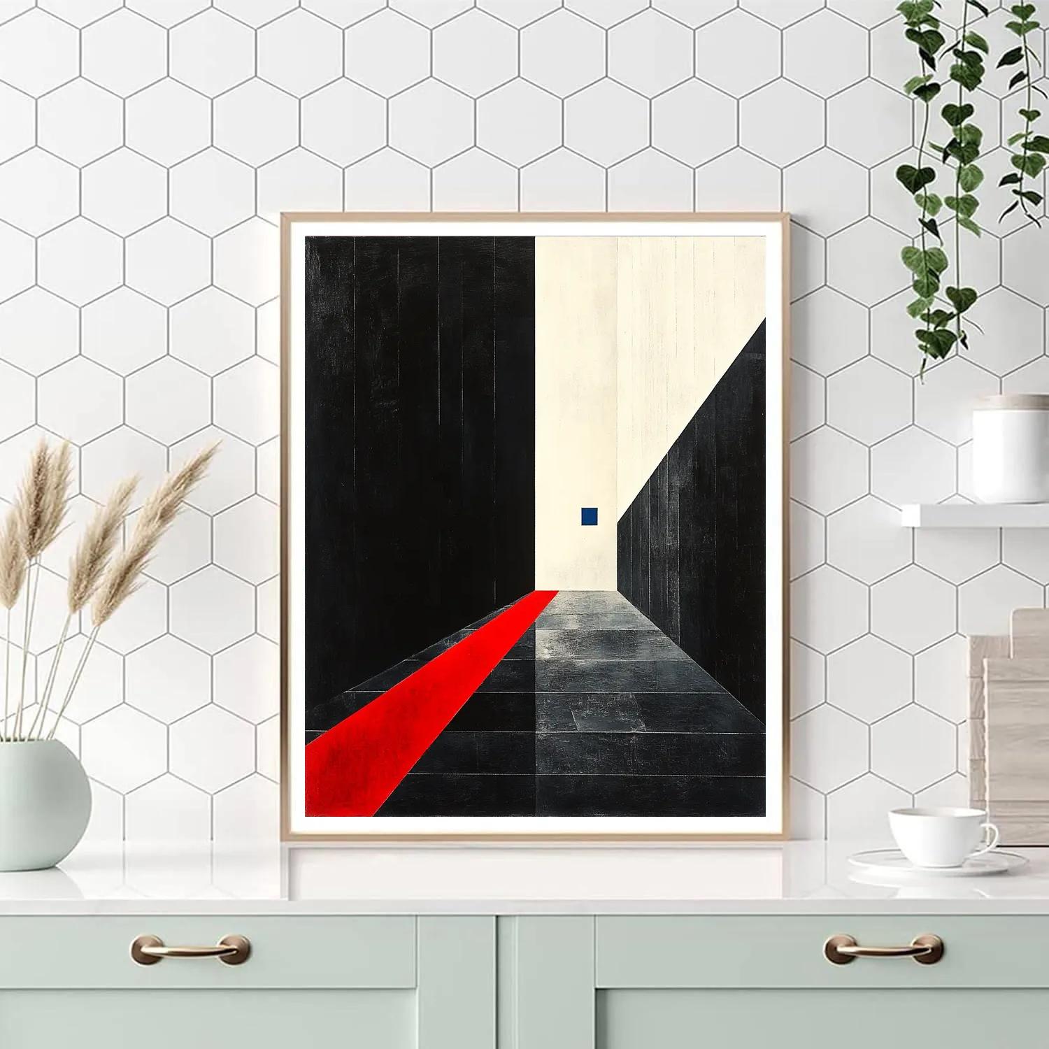 Kazimir Malevich Inspired Event Horizon Silence Numbered painting kits