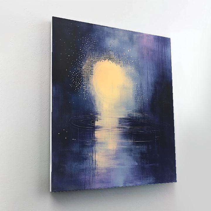 Paul Klee Inspired Orbital Lullaby Grid Paint by numbers art