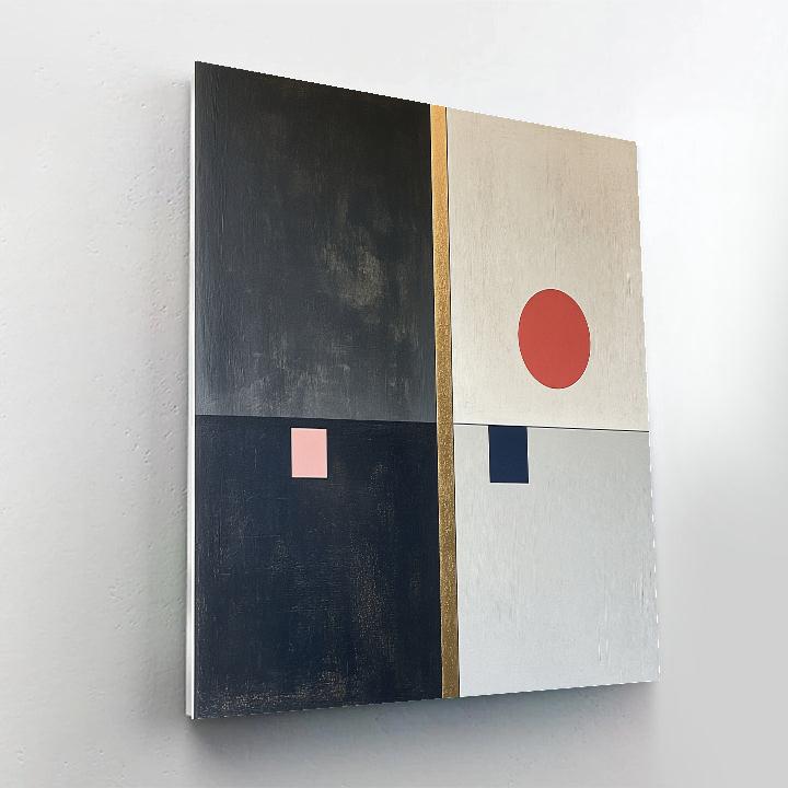 Kazimir Malevich Inspired Lagrange Point Equilibrium paint by number