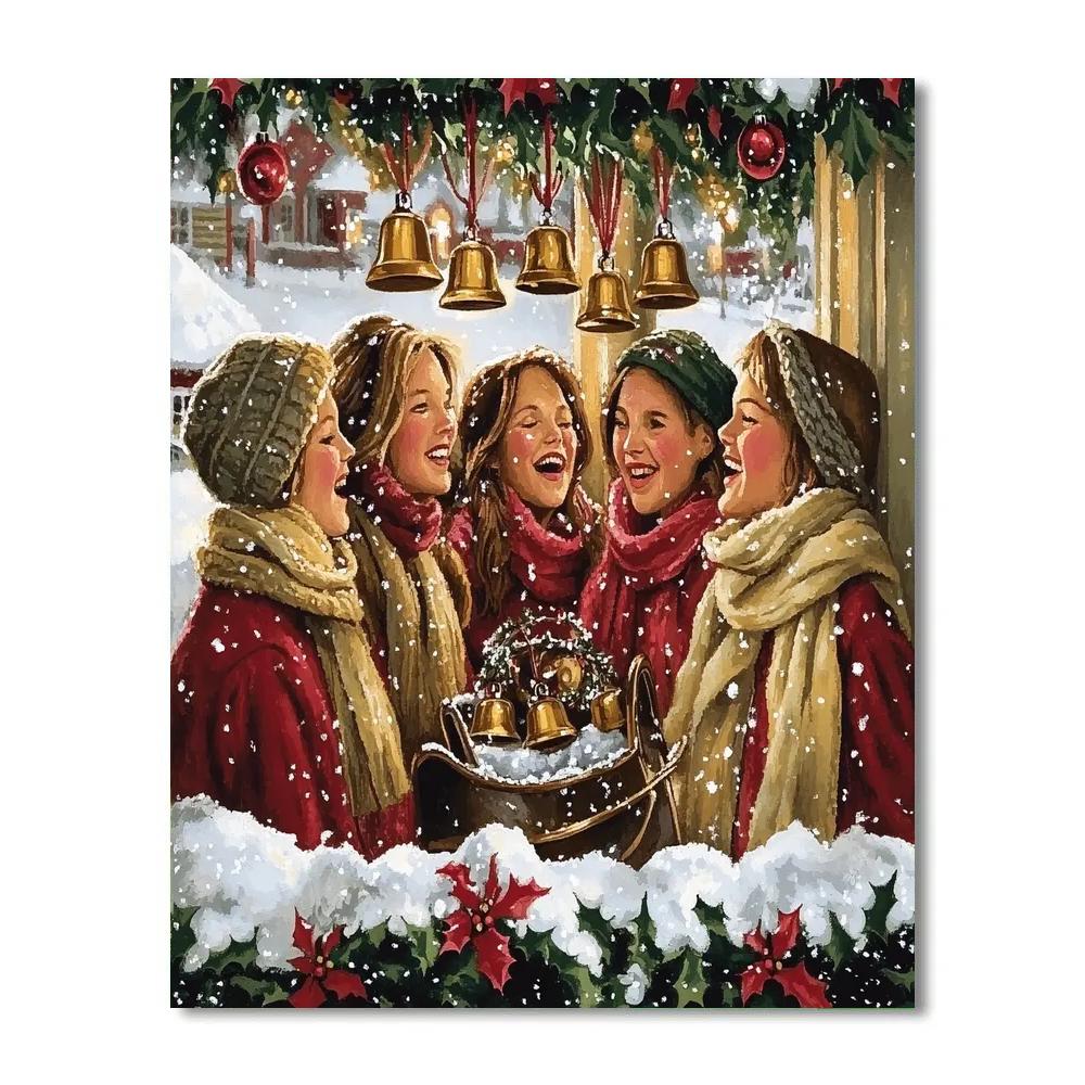 Sleigh Bell Porch Serenade paint by color