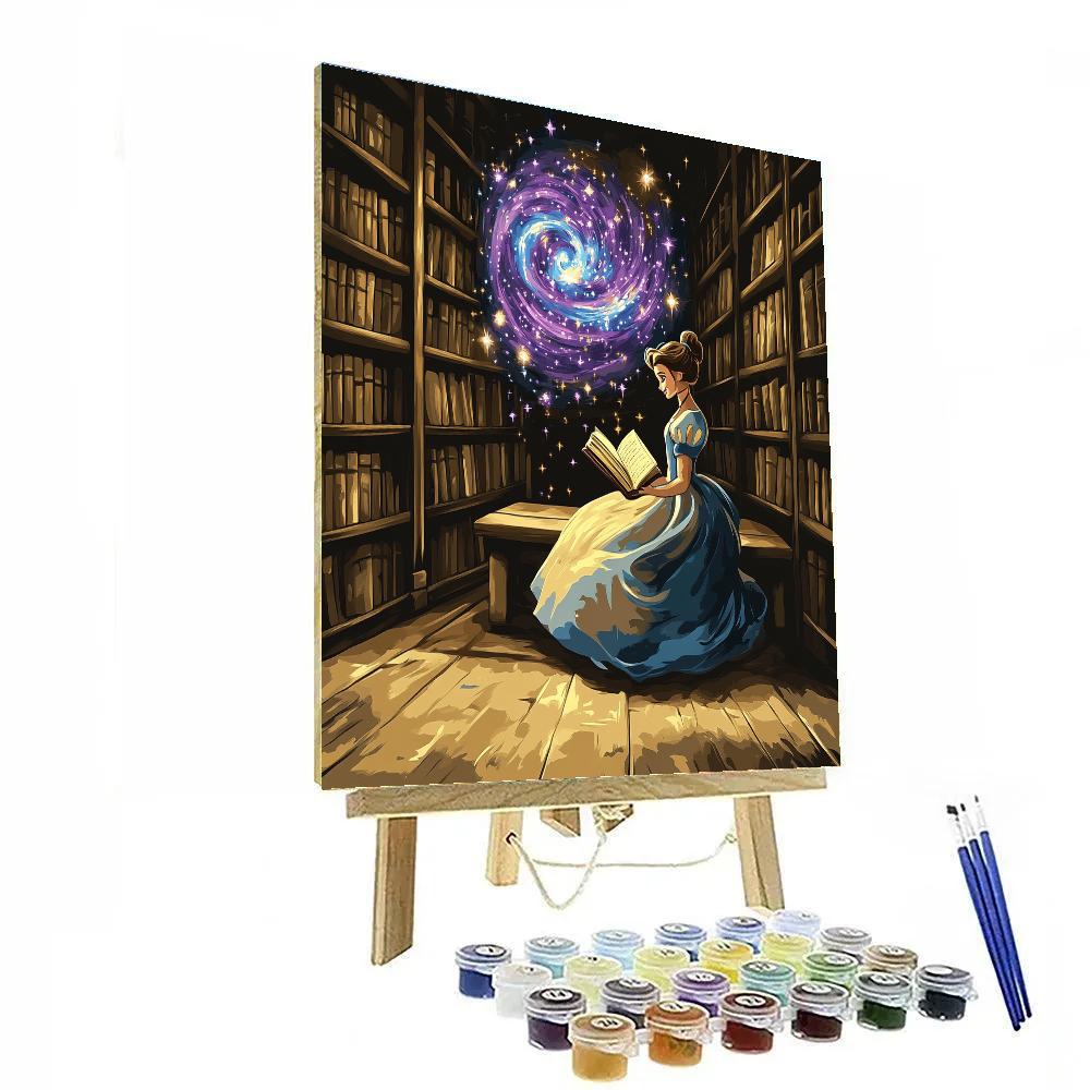 Belle Library Nebula Story Hour Numbered painting kits