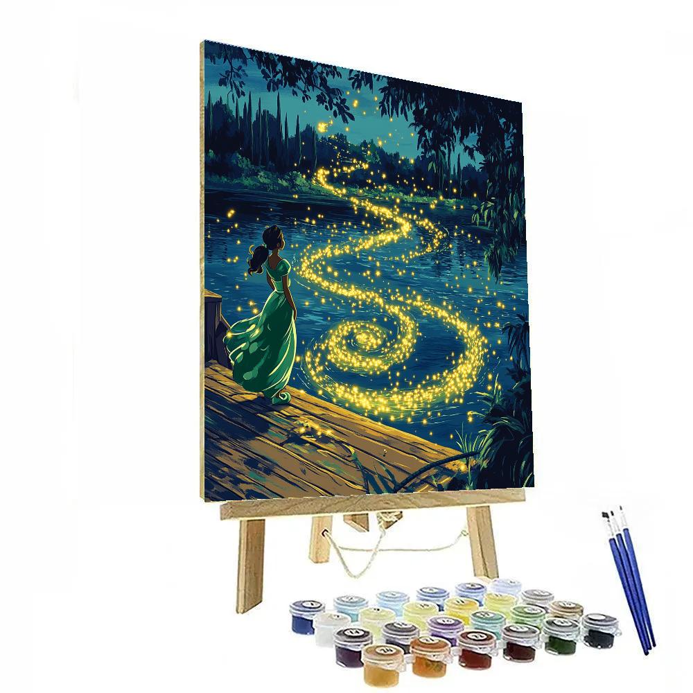 Tiana Riverboat Firefly Star Dance paint by color