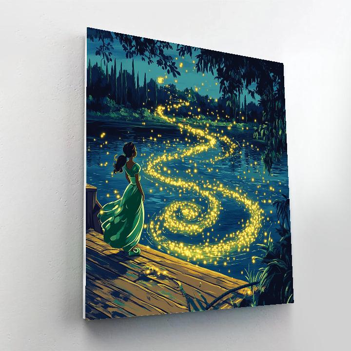 Tiana Riverboat Firefly Star Dance paint by color