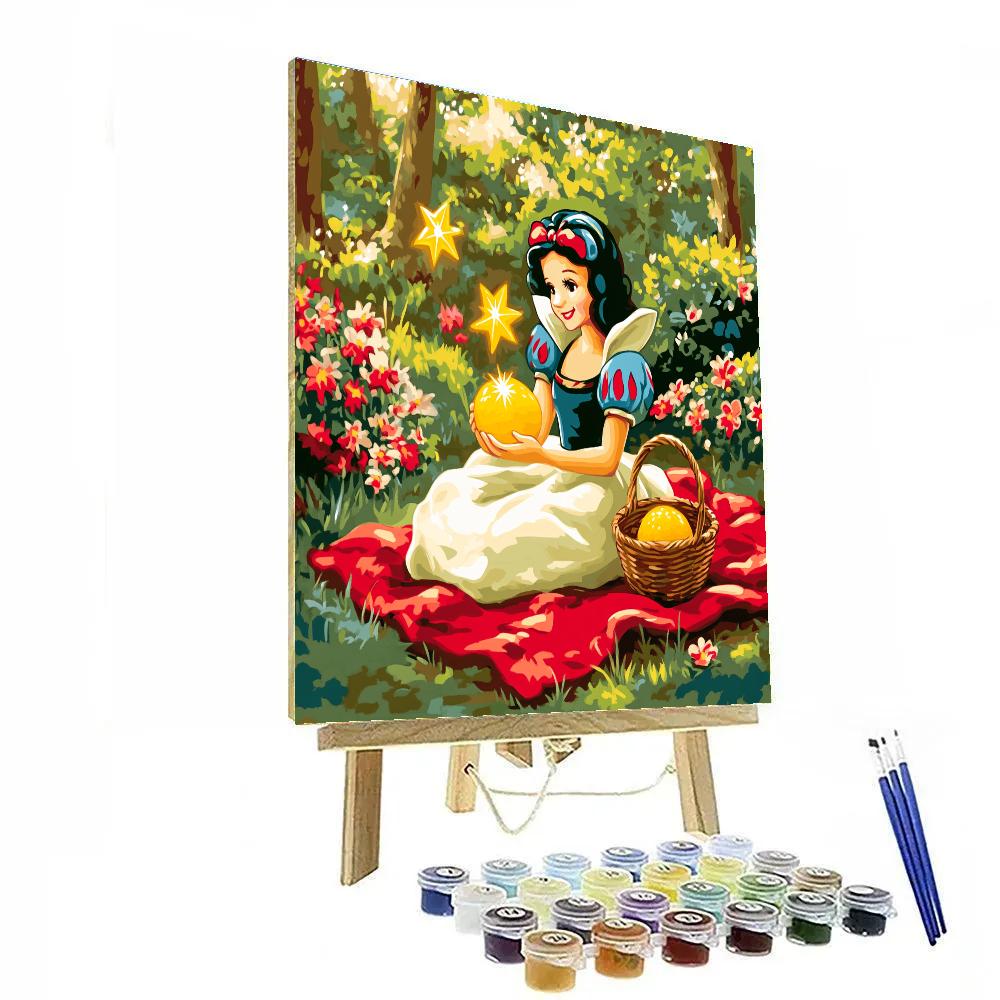 Snow White Forest Glade Starapple Picnic Numbered painting kits