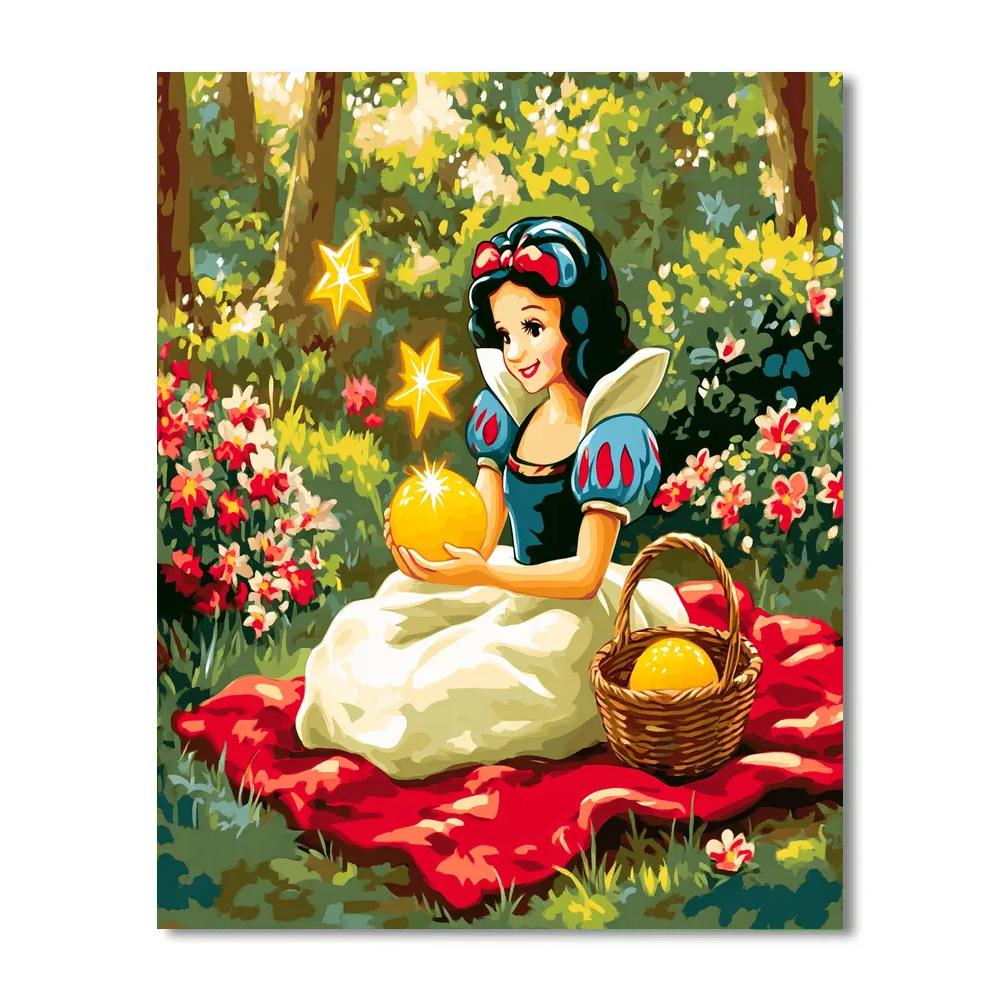Snow White Forest Glade Starapple Picnic Numbered painting kits
