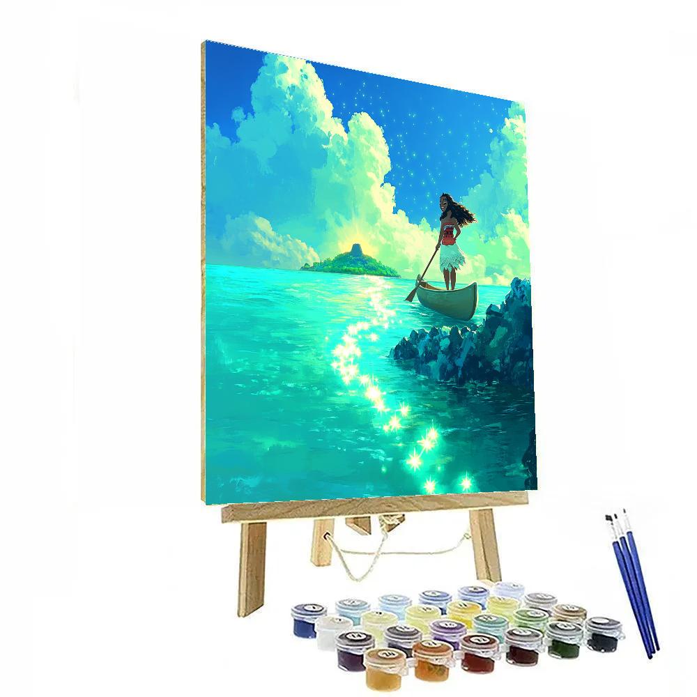 Moana Ocean Horizon Star Path Voyage Painting by numbers kit