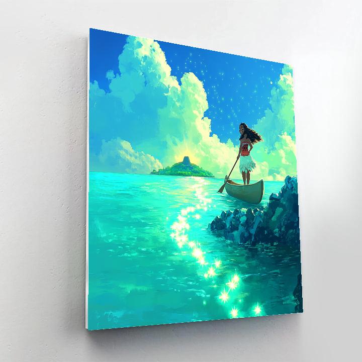 Moana Ocean Horizon Star Path Voyage Painting by numbers kit