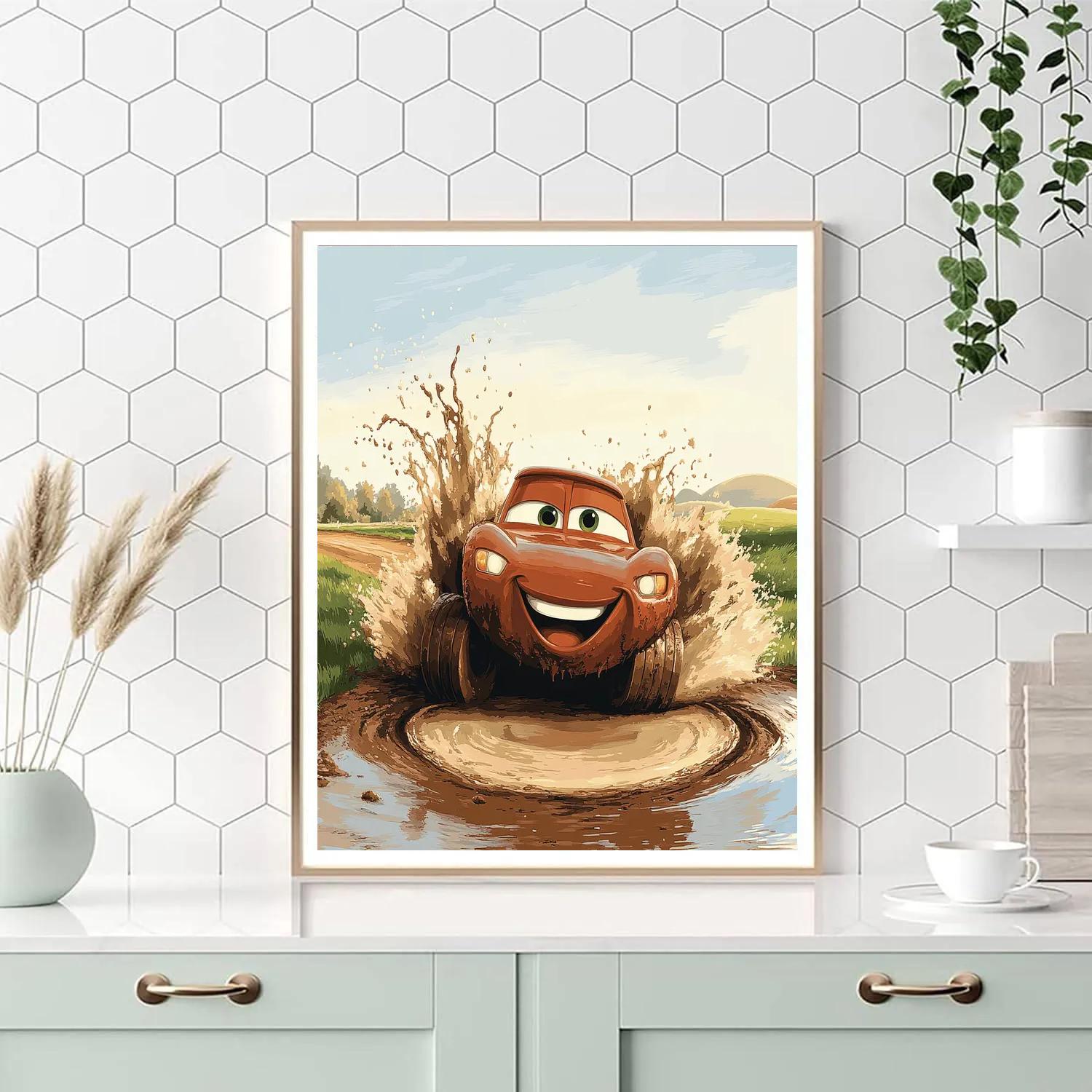 Mater Moon Crater Mud Puddle paint by numbers