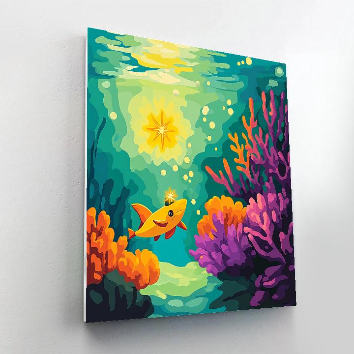 Marlin Reef Lantern Safety Patrol Numbered painting kits