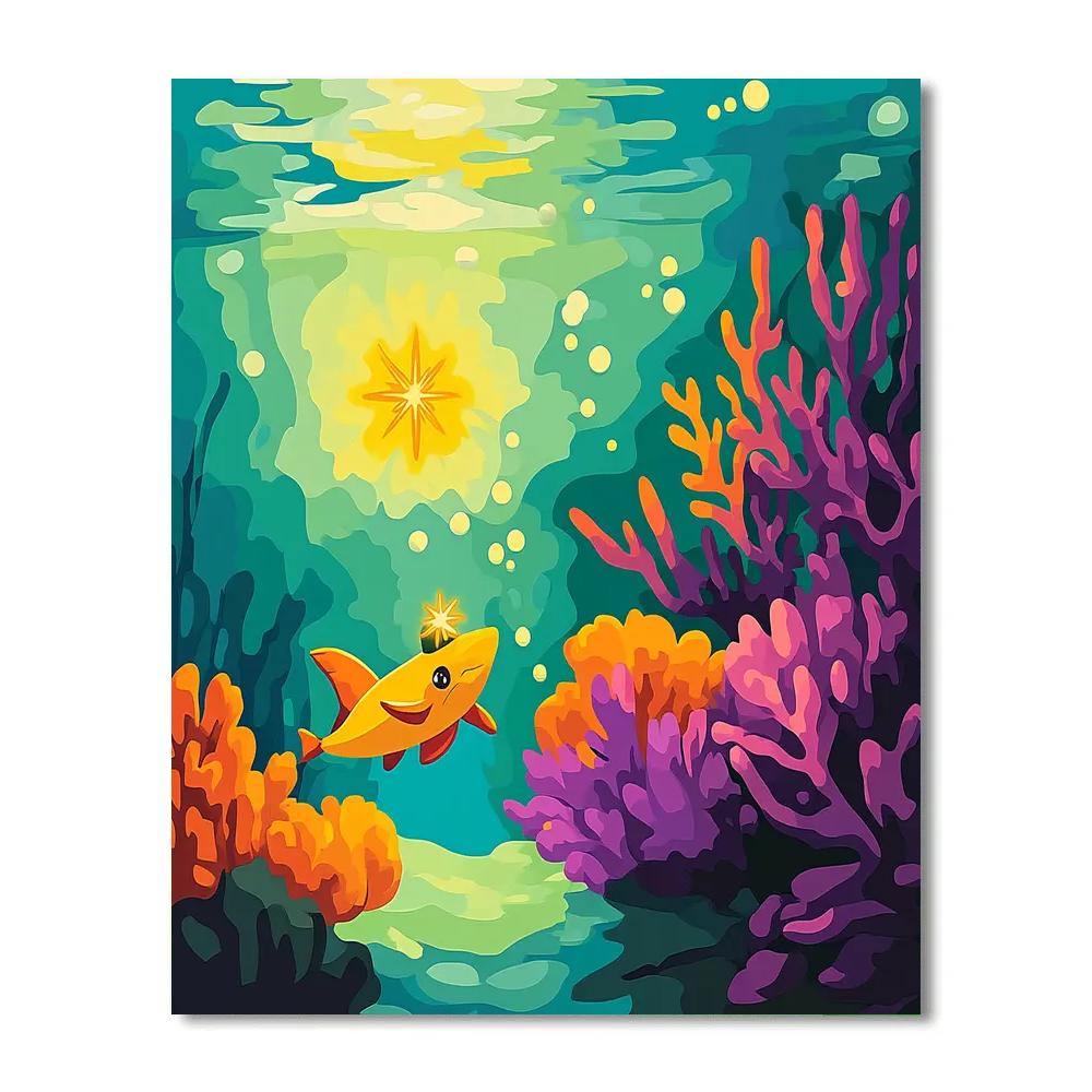 Marlin Reef Lantern Safety Patrol Numbered painting kits
