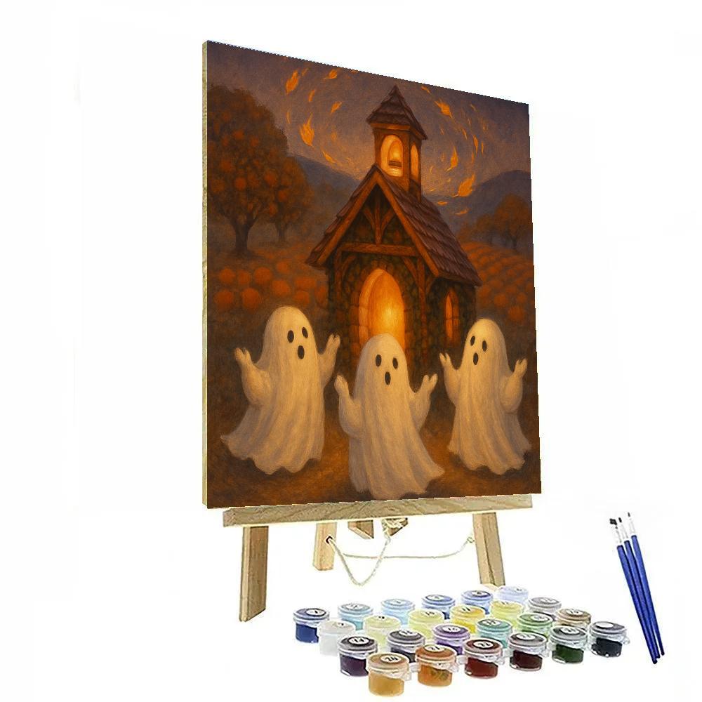 Ghost Choir At The Harvest Chapel paint by number