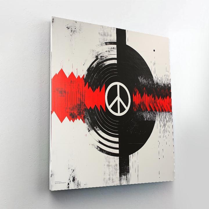 Banksy Inspired Silence Of The Orbiting Sirens Paint by numbers kits