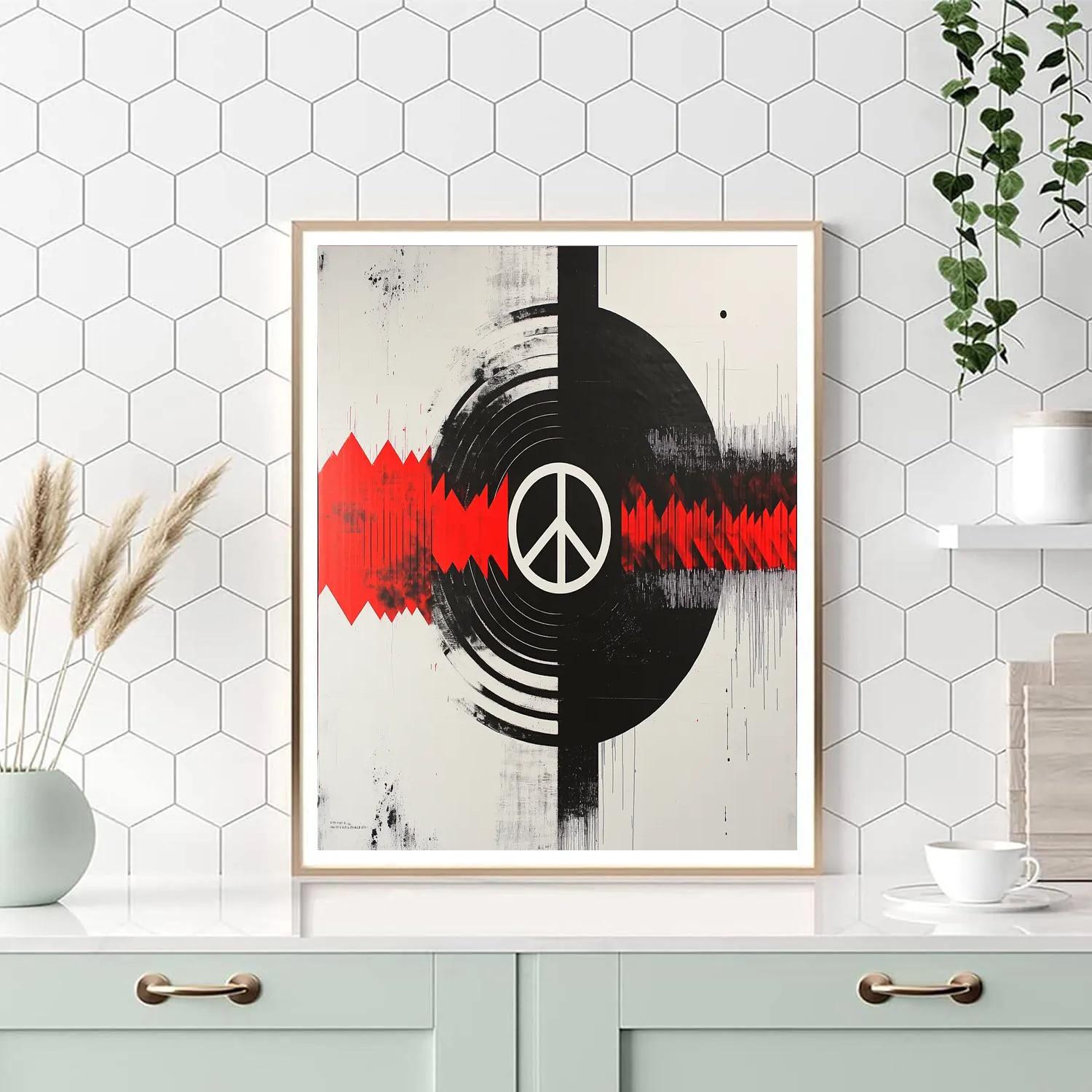 Banksy Inspired Silence Of The Orbiting Sirens Paint by numbers kits