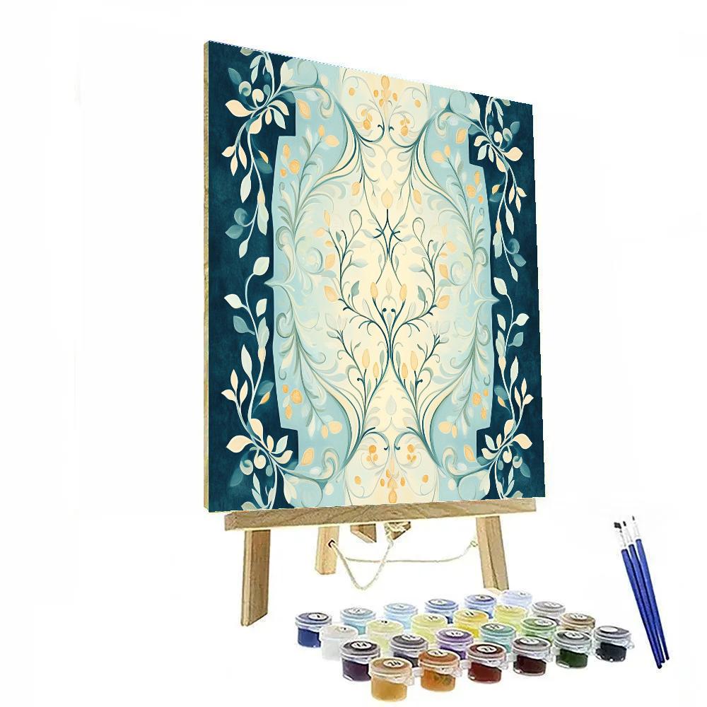 Alphonse Mucha Inspired Equinox Tides Of Ornament Painting by numbers kit