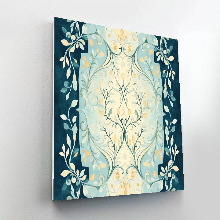 Alphonse Mucha Inspired Equinox Tides Of Ornament Painting by numbers kit
