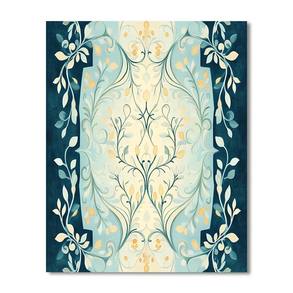 Alphonse Mucha Inspired Equinox Tides Of Ornament Painting by numbers kit