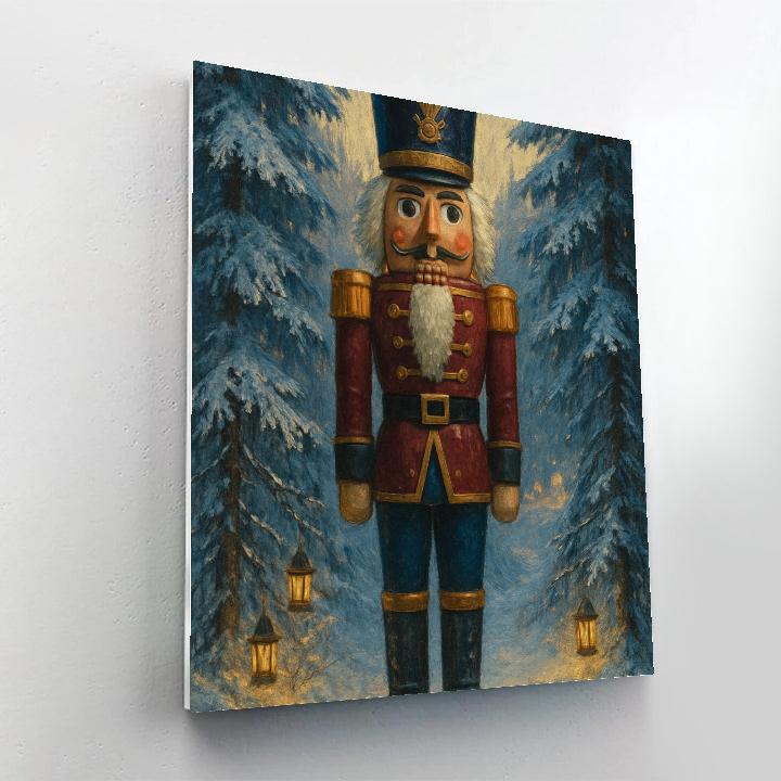 Twilight Nutcracker Forest Guard DIY paint by numbers