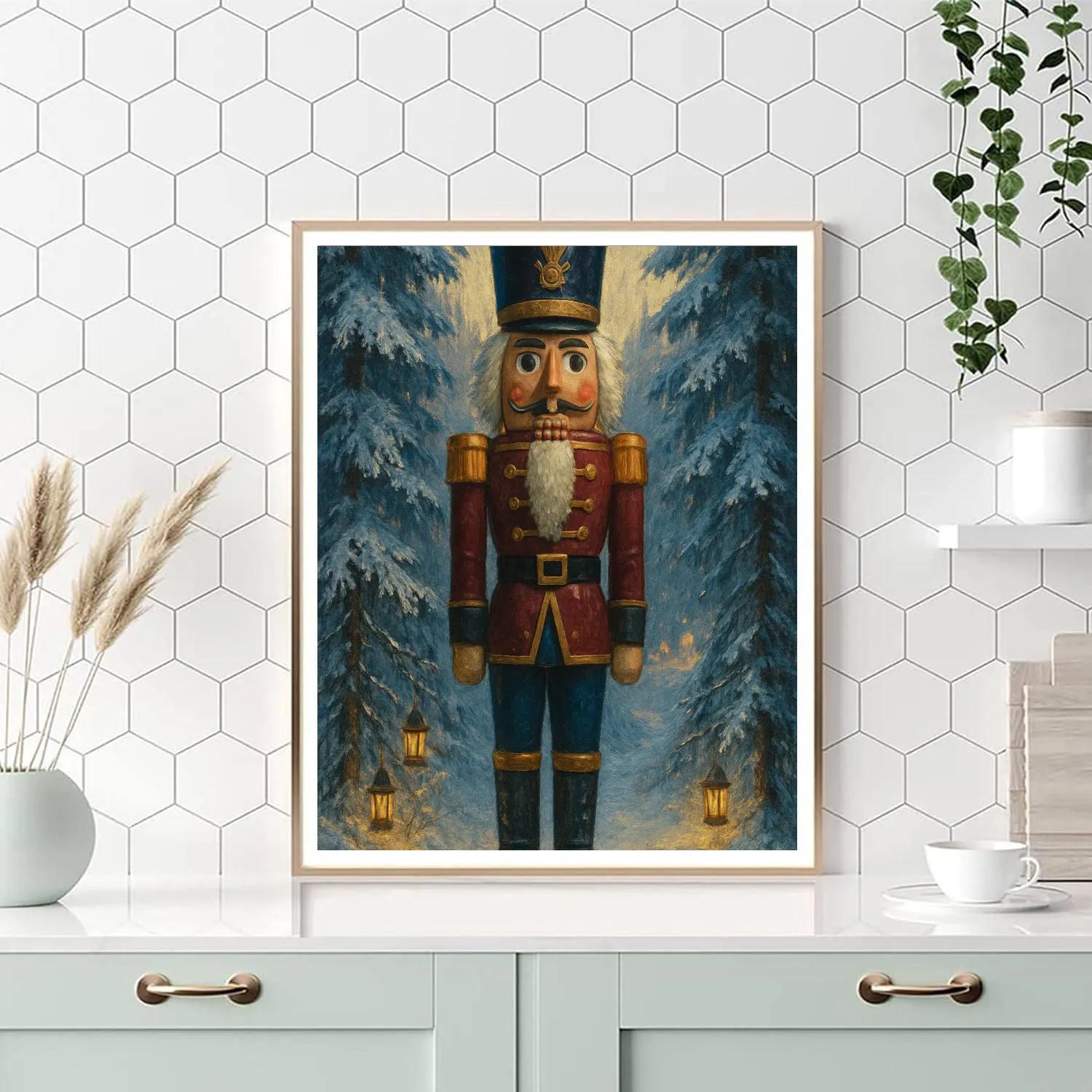 Twilight Nutcracker Forest Guard DIY paint by numbers