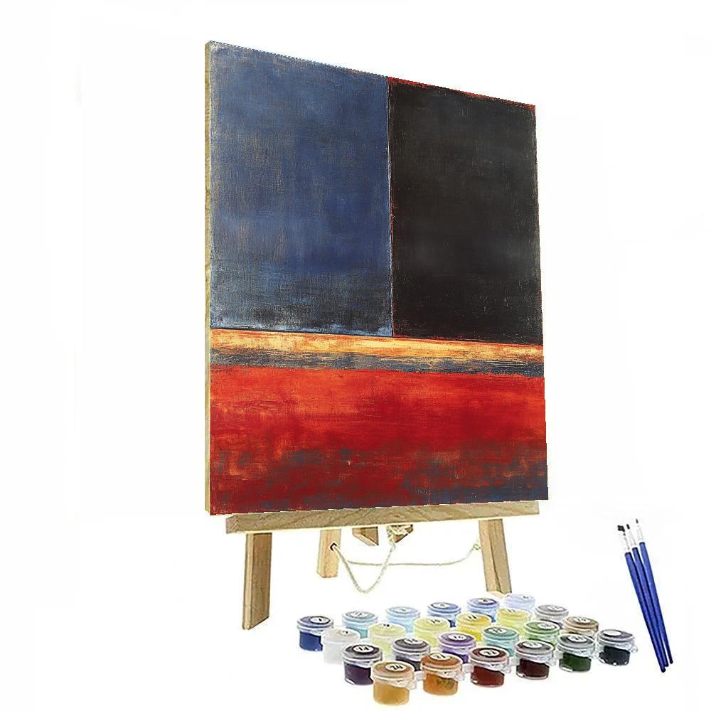 Mark Rothko Inspired Eclipse Of Quiet Radiance paint by numbers