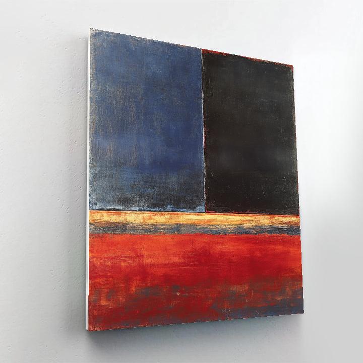 Mark Rothko Inspired Eclipse Of Quiet Radiance paint by numbers