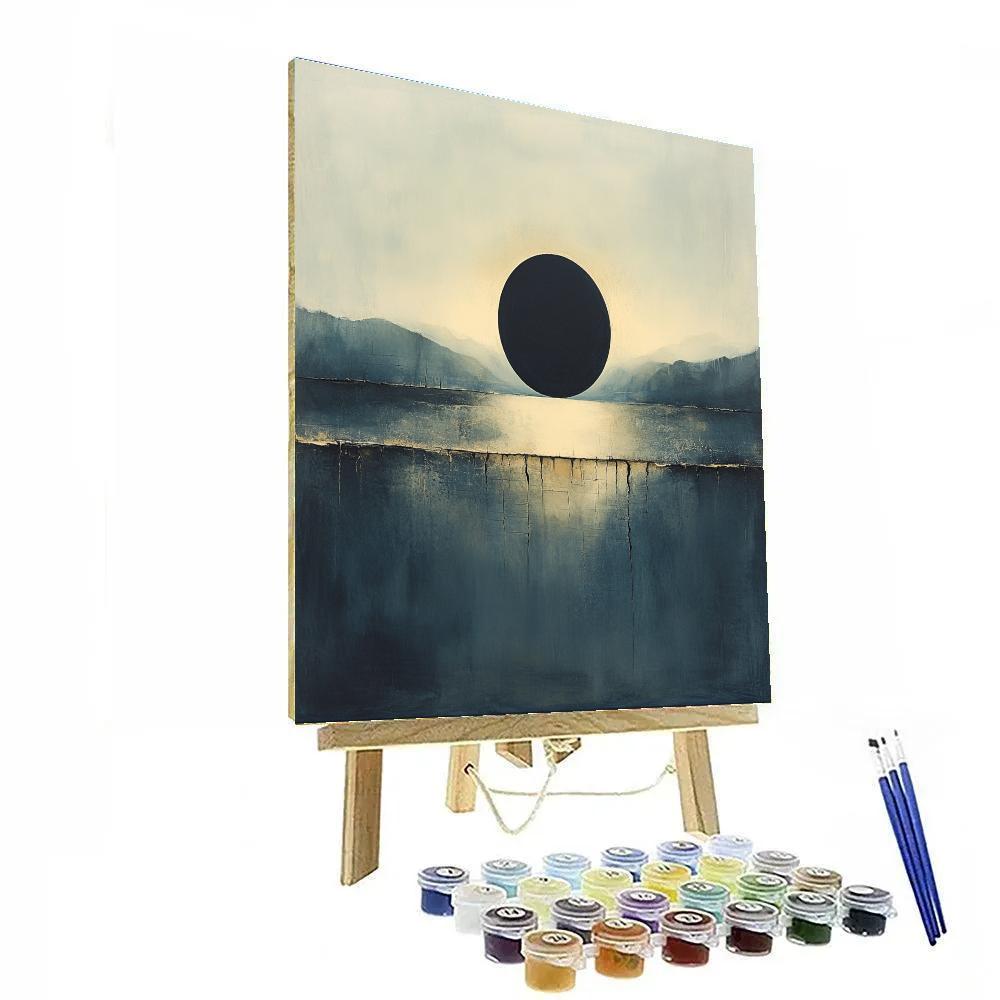 Max Ernst Inspired Eclipse Of Crystalline Weather DIY paint by numbers