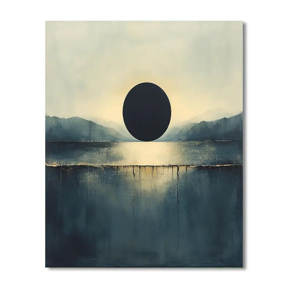 Max Ernst Inspired Eclipse Of Crystalline Weather DIY paint by numbers