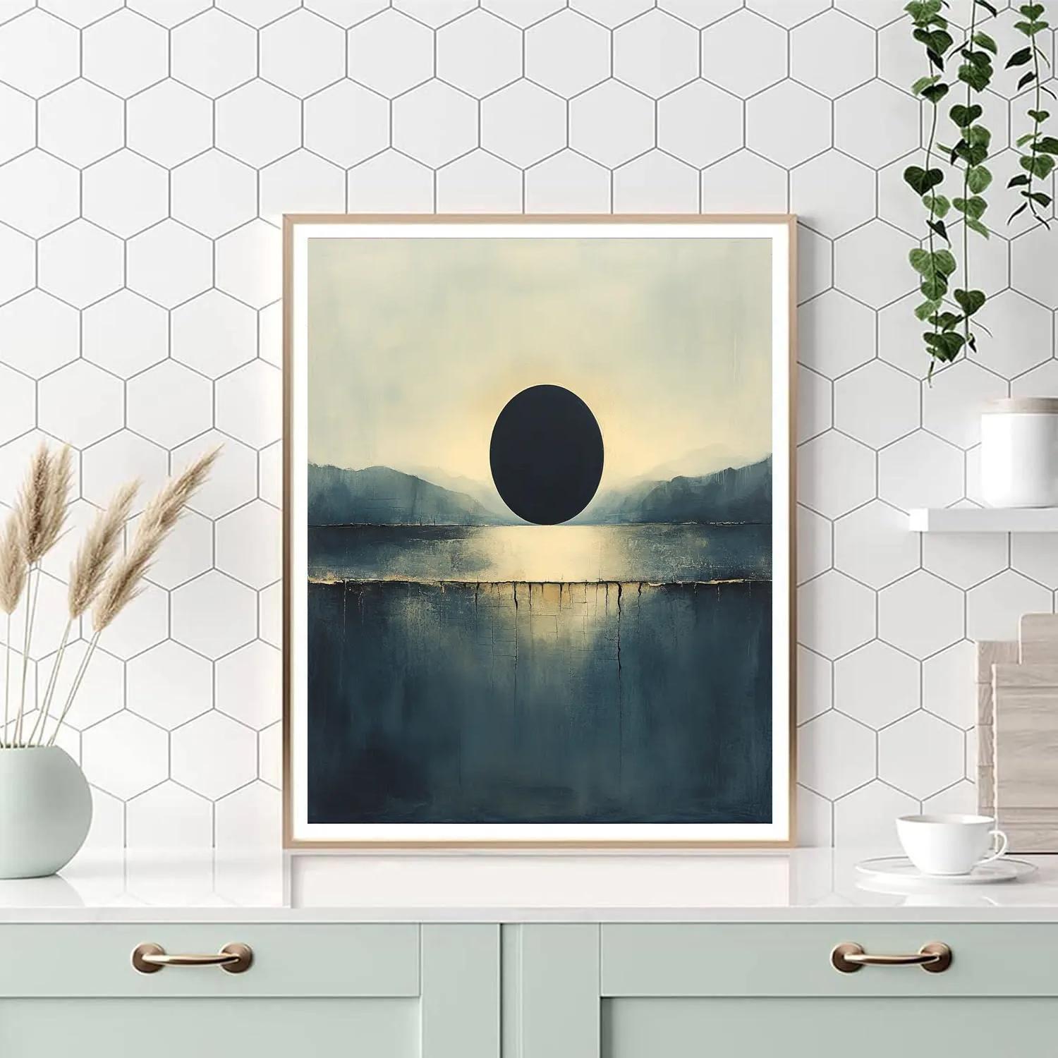 Max Ernst Inspired Eclipse Of Crystalline Weather DIY paint by numbers