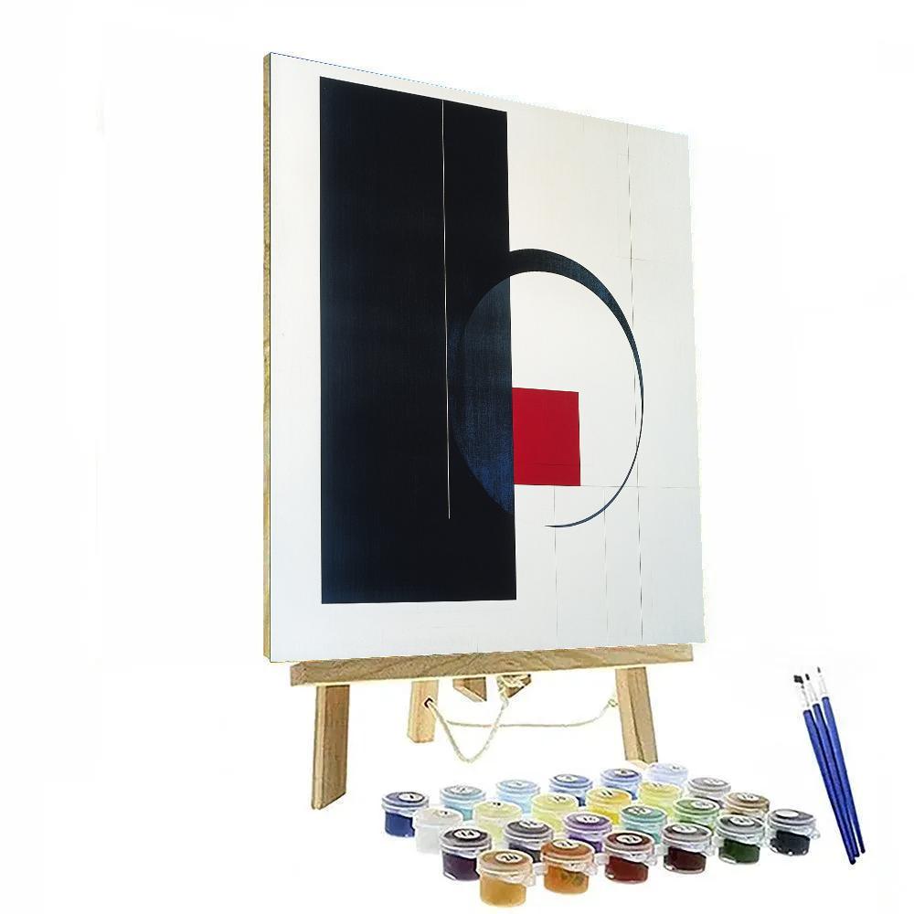 Kazimir Malevich Inspired Event Horizon Balance paint by numbers