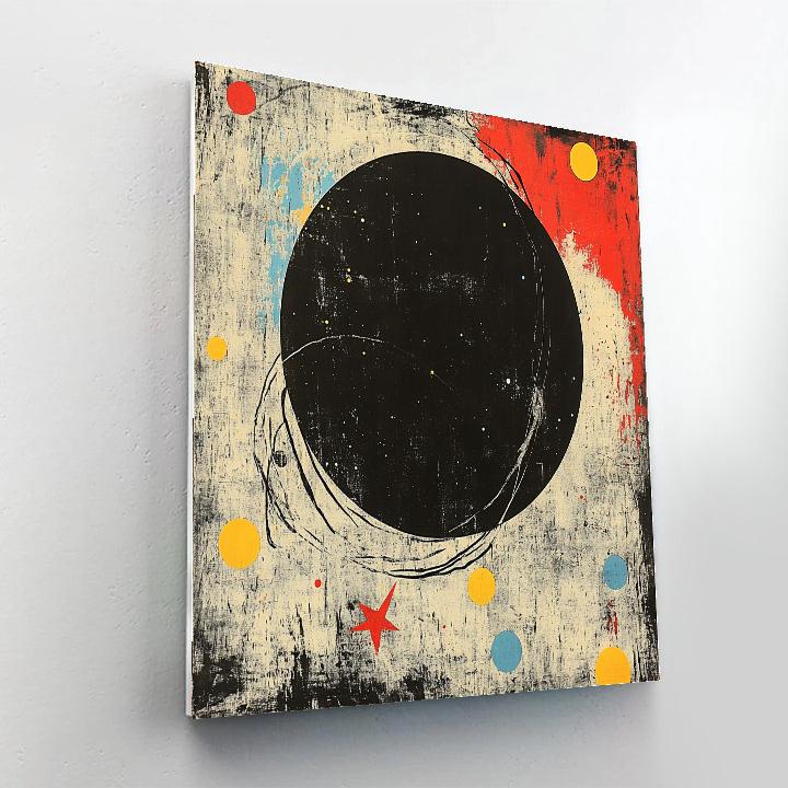 Joan Miró Inspired Eclipse Of Pure Color Silence Paint by numbers art
