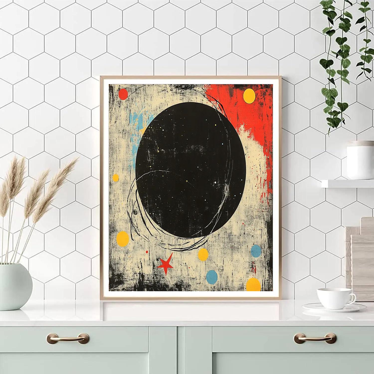 Joan Miró Inspired Eclipse Of Pure Color Silence Paint by numbers art